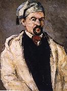 Paul Cezanne Wears cotton cap s Dominic Uncle oil painting reproduction